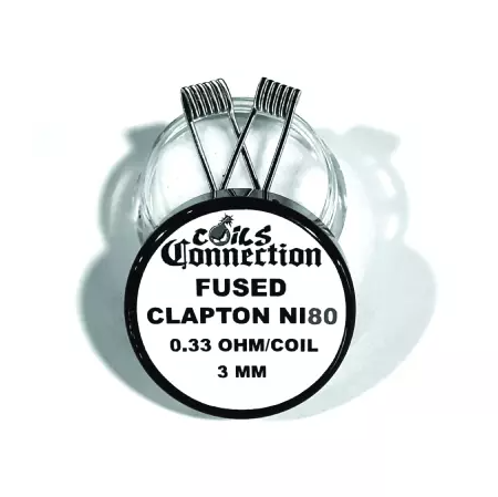 Fused Clapton NI80 0.33 - Coils Connection