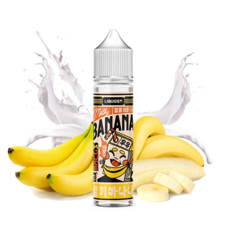 Milky Banana 50ml - Liquideo Kjuice